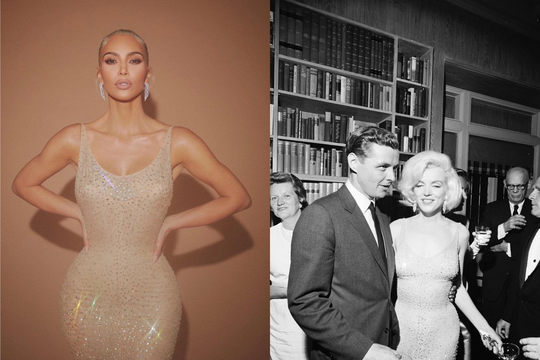 Kim Kardashian nakon stroge dijete stala u kultnu haljinu Marilyn Monroe