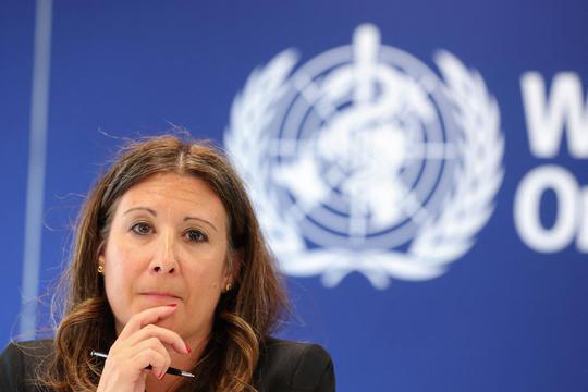 Van Kerkhove Director of Epidemic and Pandemic management at the WHO attends an ACANU briefing in Geneva