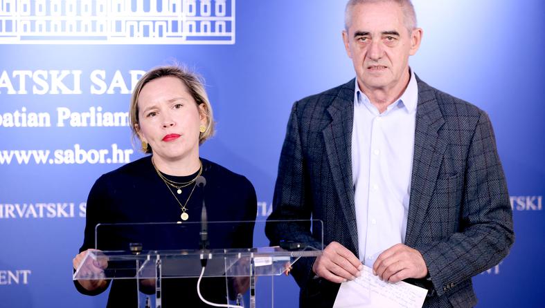 Zagreb: Ivana Kekin i Damir Bakić o prijedlogu izmjena i dopuna Zakona o zdravstvenom osiguranju