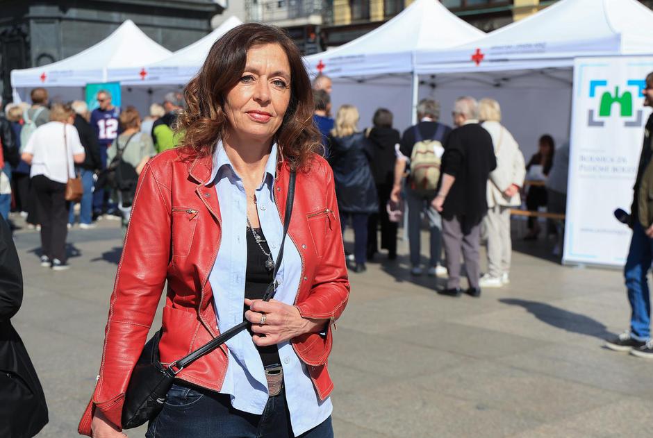 Zagreb: Obilježavanje Svjetskog dana zdravlja na Trgu bana Josipa Jelačića | Author: Marko Prpic/PIXSELL