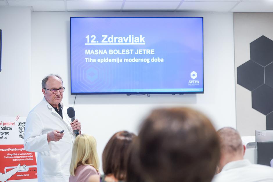Zagreb: 12. Avivin Zdravljak, edukativna tribina posvećena zdravlju jetre | Author: Slavko Midzor/PIXSELL