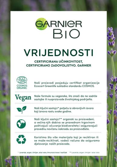 Garnier lansira liniju certificirano organskih kozmetičkih proizvoda za njegu kože