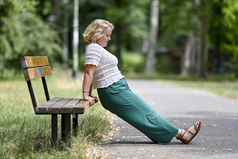 Zagreb: Sanja Lukac, sudionica projekta Lets get fit | Author: Igor Soban/PIXSELL