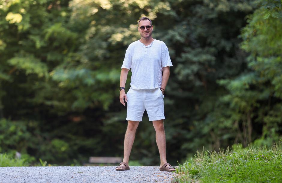 Zagreb: Ivan Vuzdar, sudionik projekta Lets get fit | Author: Sanjin Strukic/PIXSELL