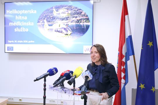 Zagreb: Dvije godine rada Helikopterske hitne medicinske službe