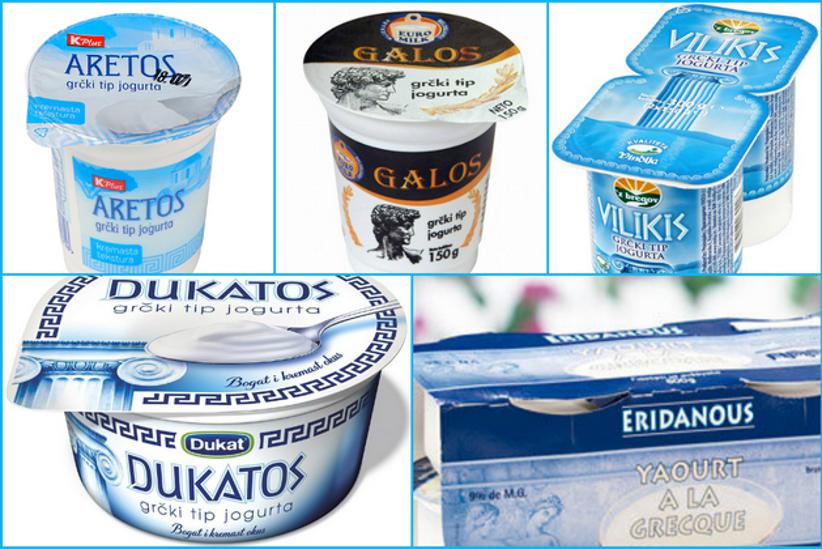 Analiza sastava pet grčkih jogurta