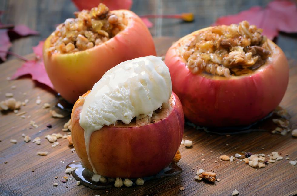 Ultimativni zdravi jesenski desert: Hrskave punjene pečene jabuke