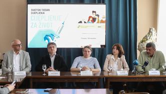 Zagreb: Konferencija za medije povodom Svjetskog tjedna cijepljenja "Cijepljenje - za život!"