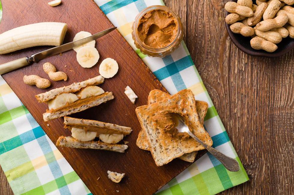 Odlična ideja za doručak: Tost s maslacem od kikirikija i bananom