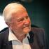 David Attenborough na otkrivanju portreta na privatnoj ceremoniji u Kraljevskom društvu u Londonu
