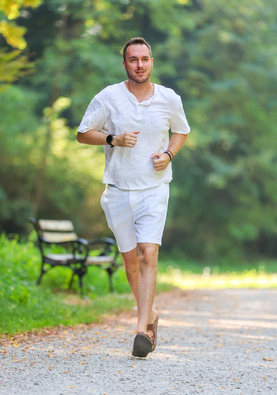 Zagreb: Ivan Vuzdar, sudionik projekta Lets get fit | Author: Sanjin Strukic/PIXSELL