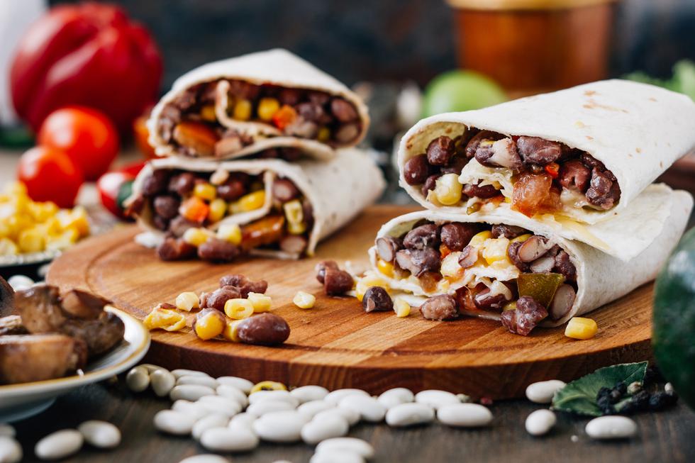 Burrito - Meksički specijalitet na vegetarijanski način