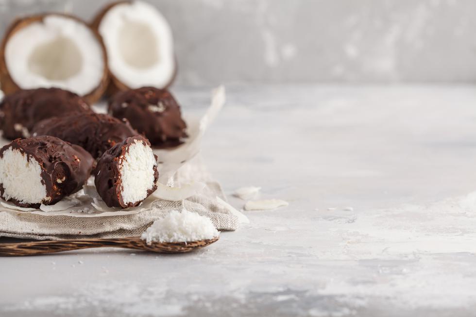 Čokoladice s kokosom gotove za 10 minuta