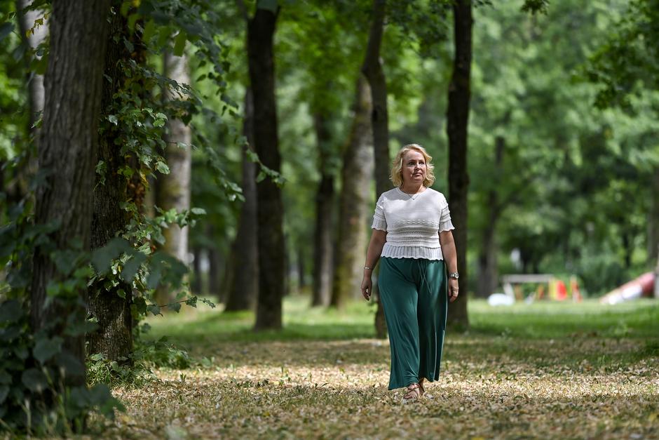 Zagreb: Sanja Lukac, sudionica projekta Lets get fit | Author: Igor Soban/PIXSELL