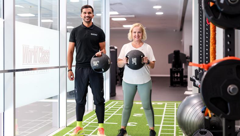 Zagreb: Sanja Lukac u projektu "Let's Get Fit"