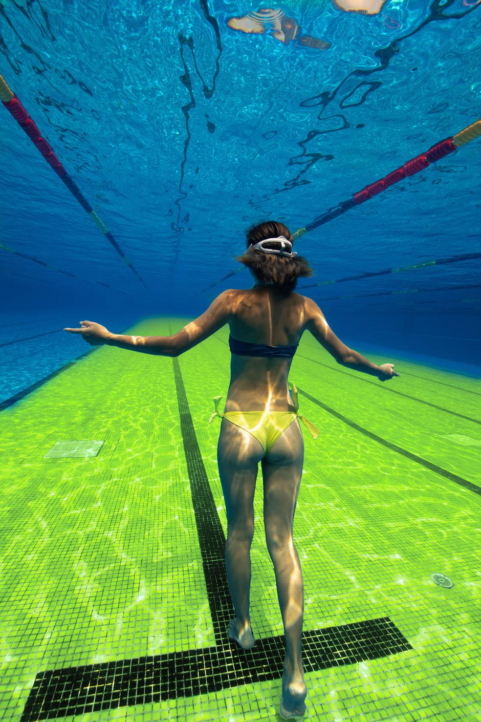 trening pod vodom | Author: Pexels