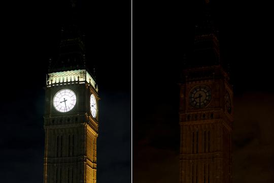 Akcija Sat za planet Zemlju u Londonu